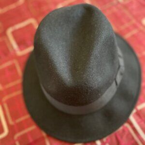 Fedora - Men’s Black all wool